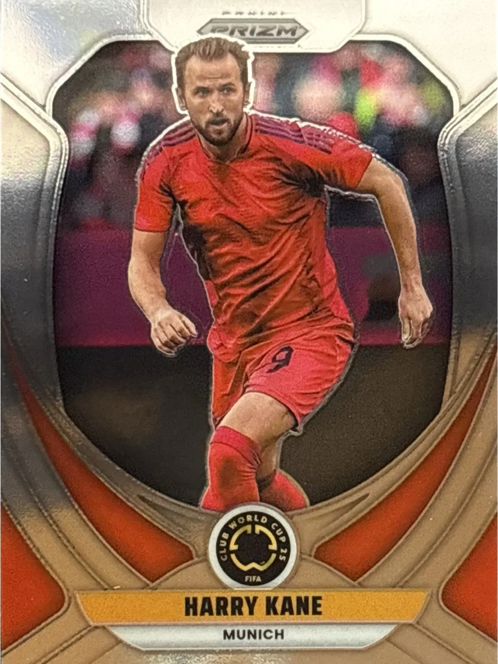 Panini Red Harry Kane Soccer Trading Card